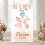 Pareja de tiernos conejitos