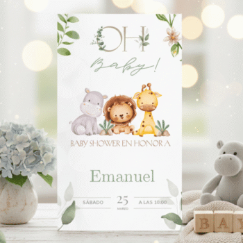 Tiernos animalitos en la jungla