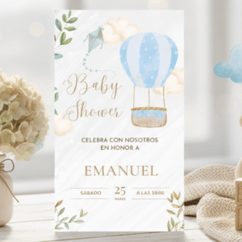 Un Baby Shower en las Nubes: Detalles Encantadores