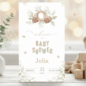 Cuna de Amor, Un Baby Shower con Encanto Rústico y Juguetón